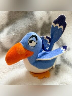 VTG 1998 McDonald's Happy Meal 5”  Plush Toy of Zazu from The Lion King.